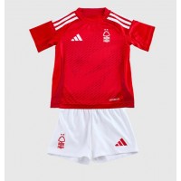 Nottingham Forest Chris Wood #11 Hjemme Trøje Børn 2024-25 Kortærmet (+ Korte bukser)